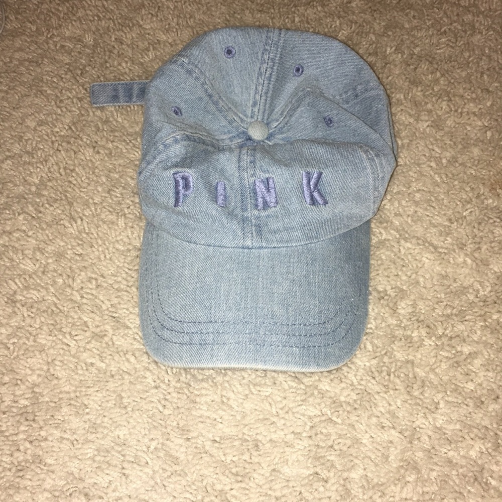 PINK jean ball cap